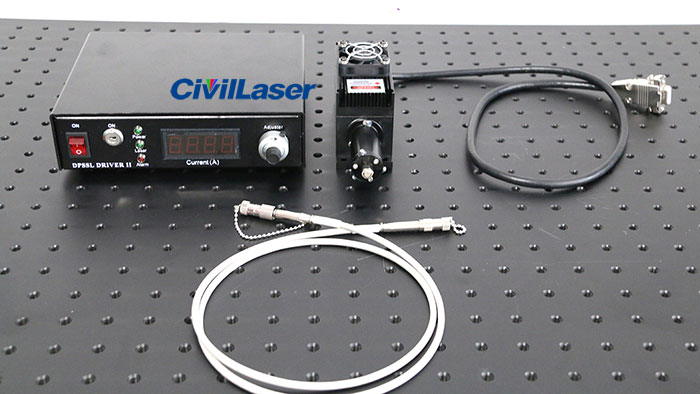 515nm 520nm fiber coupled laser